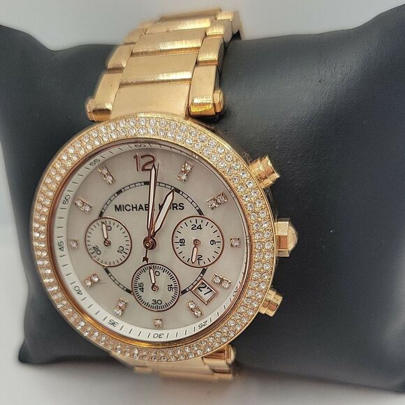 Michael Kors MK5491 Women's Stainless Steel Analog Dial Quartz Wrist Watch AM216 - Picture 3 of 11